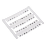RS PRO Marker Card for use with DIN Rail Terminal