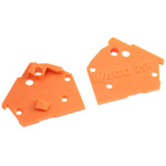 Wago, 256 End Plate for use with PCB Terminal Blocks & Pluggable Connectors
