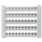 Weidmuller, DEK 6 Terminal Marker for use with Electronic Sub-Assemblies, Plug-In Connectors, Weidmuller Cable