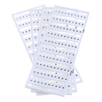 Wago, 209 Marker Strip for use with  for use with Terminal Blocks