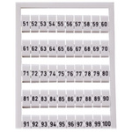 Wago, 209 Marker Strip for use with Terminal Blocks