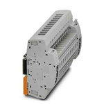 Phoenix Contact UTRE Series UTRE 6-2/11 Non-Fused Terminal Block, 22-Way, 30A, 24 → 8 AWG Wire, Screw Termination