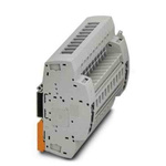 Phoenix Contact UTRE Series UTRE 6-2/10 Non-Fused Terminal Block, 20-Way, 30A, 24 → 8 AWG Wire, Screw Termination