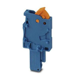 Phoenix Contact QP Series QP 1,5/ 1-M BU Terminal Plug, 1-Way, 17.5A, 24 - 16 Wire, Quick Connect Termination