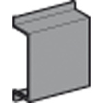 Schneider Electric, La9 Cover for use with  for use with Terminal Blocks