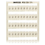 Wago, 209 Marker Card for use with  for use with Terminal Blocks