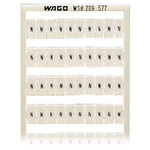 Wago, 209 Marker Card for use with  for use with Terminal Blocks