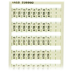 Wago, 209 Marker Strip for use with  for use with Terminal Blocks