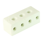 CAMDENBOSS CHTB Series Terminal Block, 4-Way, 32A, 4 mm2 Wire, Screw Termination