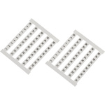 Weidmuller, DEK Terminal Marker for use with  for use with Terminal Blocks
