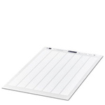 Phoenix Contact, BMKL 25X 8 WH Label Sheet for use with Control Cabinet