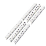 Phoenix Contact, BNB-ZB 5.2.LGS :1 -10 Terminal Marking for use with Terminal Blocks