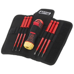 Bahco Interchangeable Phillips, Slotted Screwdriver Set 7 Piece
