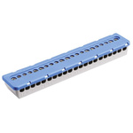 Entrelec MISTRAL65 Series Non-Fused Terminal Block, 21-Way, 100A, 6 mm², 16 mm² Wire, Screw Termination