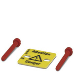 Phoenix Contact, WS 4- 5 Warning Label for use with Terminal Blocks