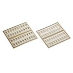 RS PRO Marking Tag for use with DIN Rail Terminal Block