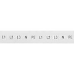 Siemens, 8WH Inscription Label for use with Terminal Blocks