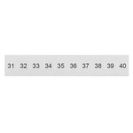 Siemens, 8WH Labeling Plate for use with  for use with Terminal Blocks