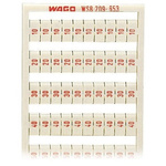 Wago, 209 Marker Strip for use with  for use with Terminal Blocks