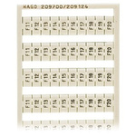 Wago, 209 Marker Card for use with  for use with Terminal Blocks