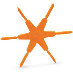 Wago, 831 Coding Pin Carrier for use with THT Male Headers