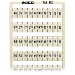Wago, 793 Marker Card for use with  for use with Terminal Blocks