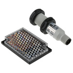 RS PRO Retro Reflective Photoelectric Sensor, Barrel Sensor, 3 m Detection Range