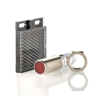 RS PRO Retroreflective Photoelectric Sensor, Barrel Sensor, 50 mm → 7 m Detection Range
