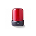 AUER Signal RDC series Red LED Beacon, 110 V, Steady, Base-Mounted