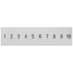 Siemens, 8WH8120 Marker Strip for use with Standard Labelling System, Terminal Block