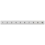 Siemens, 8WH8121 Marker Strip for use with Standard Labelling System, Terminal Block