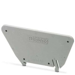 Phoenix Contact, D-TP-VBS End Cover for use with  for use with Terminal Blocks