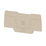 Weidmuller, ASEP 2C 2.5 End Plate for use with  for use with Terminal Blocks