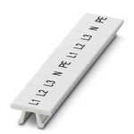 Phoenix Contact, LGS:L1-N, ZB 5 Zack Marker Strip for use with  for use with Terminal Blocks