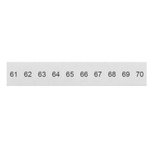 Siemens, 8WH Labeling Plate for use with  for use with Terminal Blocks