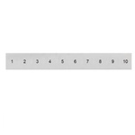 Siemens, 8WH Labeling Plate for use with  for use with Terminal Blocks