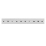 Siemens, 8WH Labeling Plate for use with  for use with Terminal Blocks