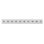 Siemens, 8WH Labeling Plate for use with  for use with Terminal Blocks