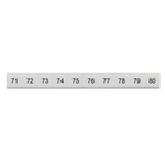 Siemens, 8WH Labeling Plate for use with  for use with Terminal Blocks