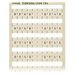 Wago, 209 Marker Card for use with  for use with Terminal Blocks