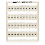 Wago, 209 Marker Strip for use with  for use with Terminal Blocks