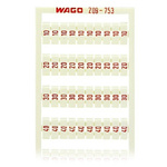 Wago, 209 Marker Card for use with  for use with Terminal Blocks