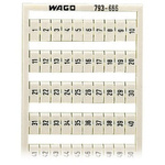 Wago, 793 Marker Card for use with  for use with Terminal Blocks