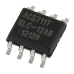 ACS711KLCTR-12AB-T Allegro Microsystems, Hall Effect Sensors, 8-Pin SOIC
