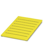 Phoenix Contact, UC-TM6 YE Terminal Marker for use with Modular Terminal Block