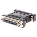 RS PRO D Sub Adapter Male 25 Way D-Sub to Female 25 Way D-Sub