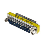 RS PRO D Sub Adapter Male 25 Way D-Sub to Male 25 Way D-Sub