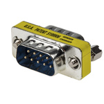 RS PRO D Sub Adapter Male 9 Way D-Sub to Male 9 Way D-Sub