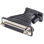 RS PRO D-sub Adapter Male 9 Way D-Sub to Female 25 Way D-Sub