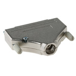 MH Connectors MHDTZK-RA Series Zinc D Sub Backshell, 37 Way, Strain Relief